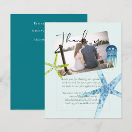 Lámina BUDGET Beach Ocean Life Boda Gracias FOTO