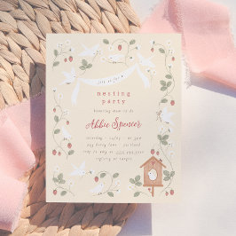 Lámina Budget Birds & Berries Nesting Party Baby Shower