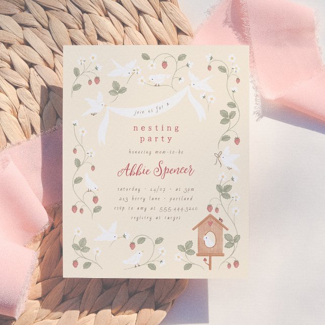 Lámina Budget Birds & Berries Nesting Party Baby Shower (Subido por el creador)