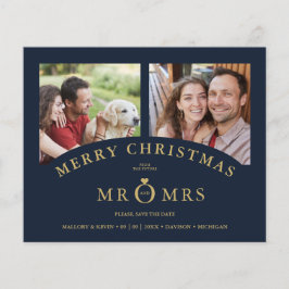 Lámina Budget Christmas Navy Chic Luxury Golden 2 Photos