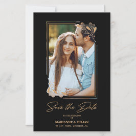 Lámina Budget Fake Golden Branches Fancy Calligraphy