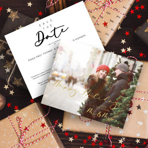 Lámina Budget Fake Golden Future Mr & Mrs Christmas