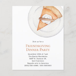 Lámina Budget   Friendsgiving Dinner Party Invitation