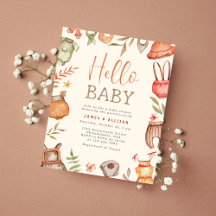 Budget Hello Baby Fall Boho Clothes Baby Shower