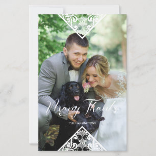 Lámina Budget Pet Photo Lace Effect Whimsical Typography