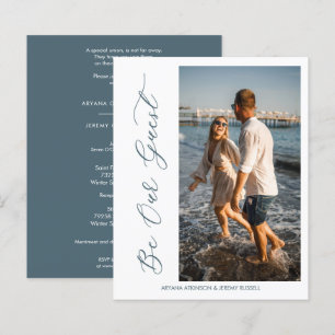 Lámina Budget Photo Wedding Wimshical Be Our Guest Script