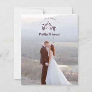 Lámina Budget Rustic Mountains Landscape Romantic Photo