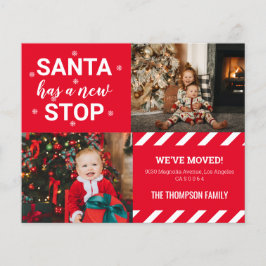 Lámina BUDGET Santa tiene nuevo Stop Weve Moved Photo Mov