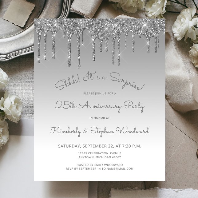 Lámina Budget Silver 25th Anniversary Surprise Party (Subido por el creador)