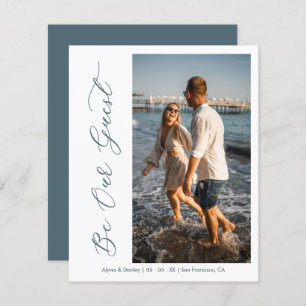 Lámina Budget Wedding Photo Wimshical Be Our Guest Script