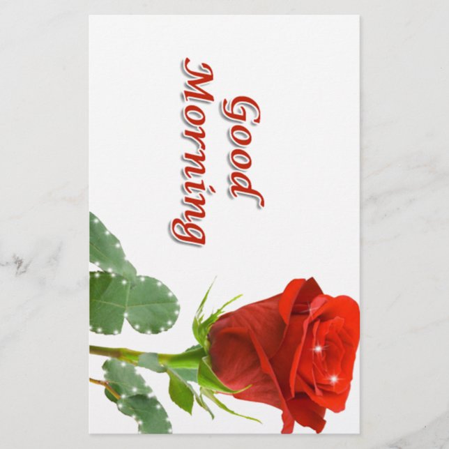 Lámina buenos días (Anverso)