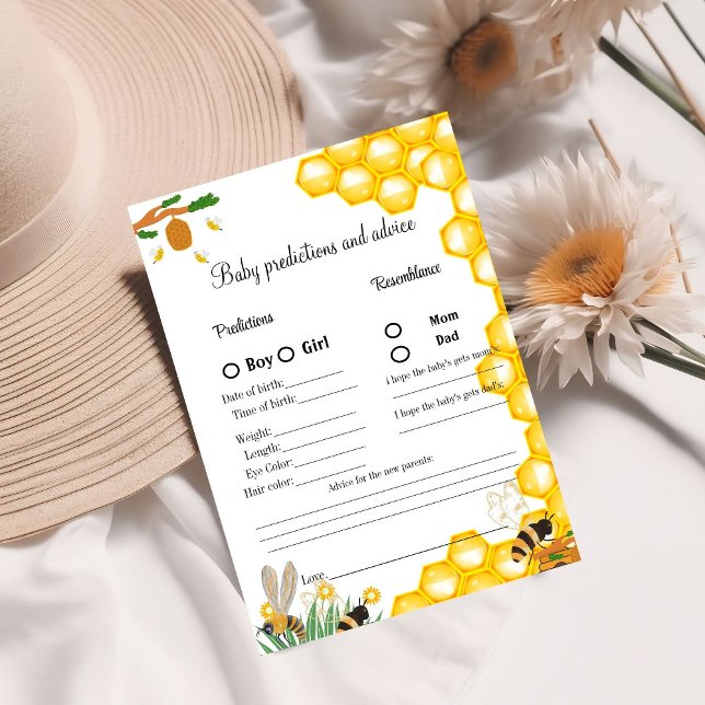 Lámina Bumble Bee juego de predicción de la ducha para be (Subido por el creador)