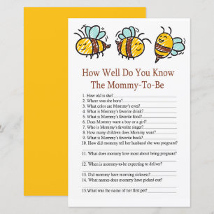 Lámina Bumble Bee ¿Qué tan bien conoce el juego de la duc