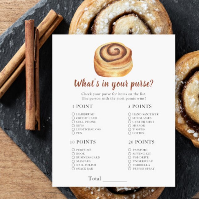 Lámina Bun baby ducha - ¿Qué hay en tu bolso? (Subido por el creador)