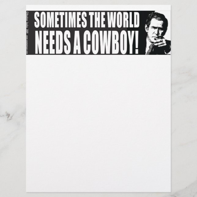 Lámina Bush Cowboy (Anverso)