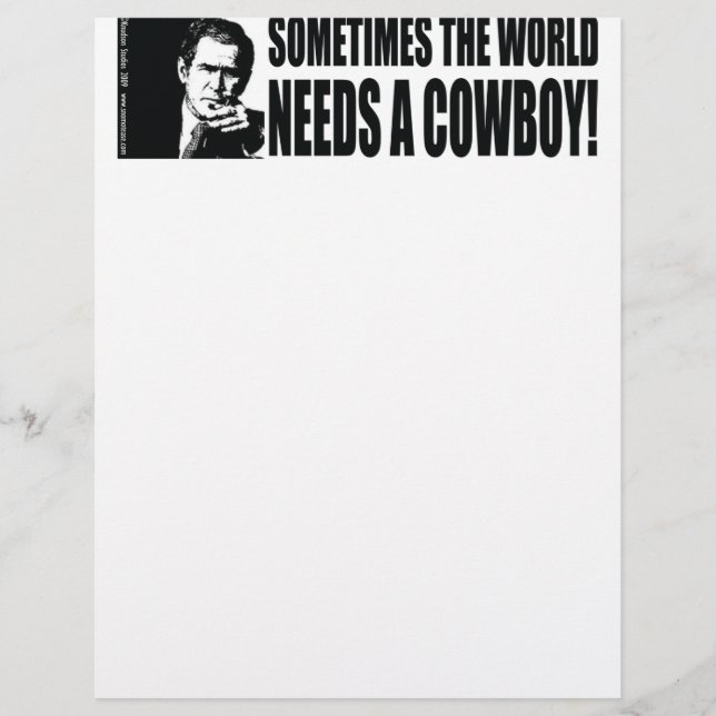 Lámina Bush Cowboy (Anverso)