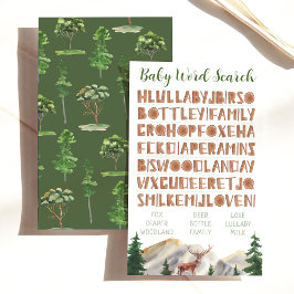 Lámina Búsqueda de palabras para bebés Monta los juegos d