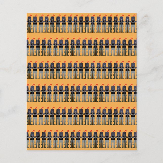 Lámina Caballeros (Anverso)