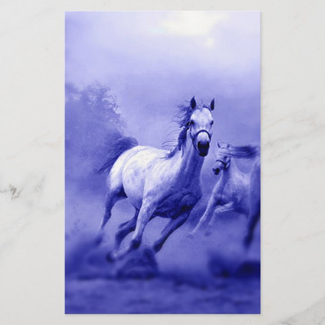 Lámina Caballo en marcha (Anverso)