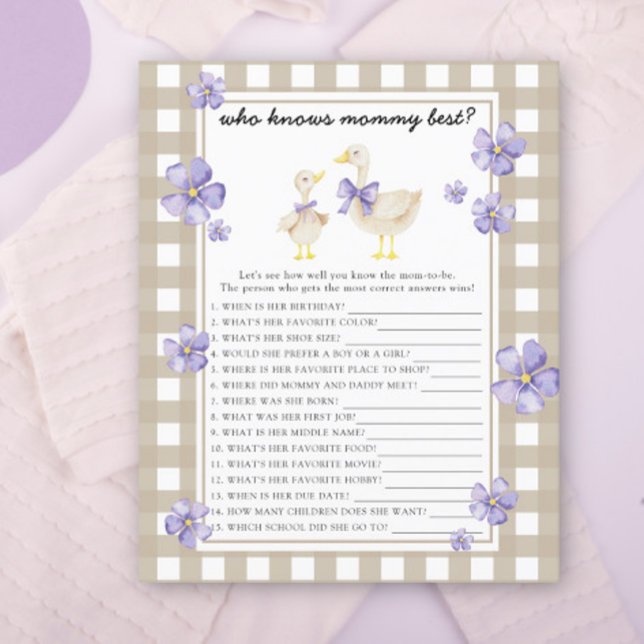 Lámina Caballo lindo - Quién conoce mejor a mamá (Subido por el creador)