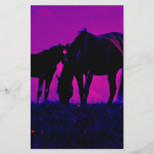 Lámina Caballo y sucio