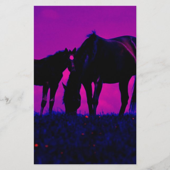 Lámina Caballo y sucio (Anverso)