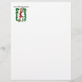 Lámina Cabecera de la carta de 2016 del personalizado chi