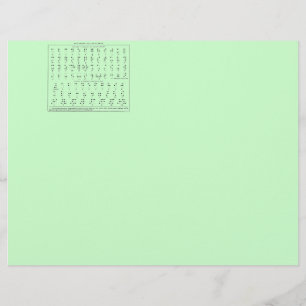 Lámina Cabezal alfabeta braille