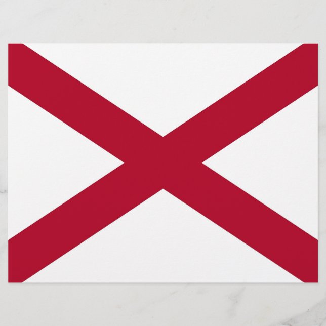 Lámina Cabezal con bandera de los Estados Unidos de Améri (Anverso)