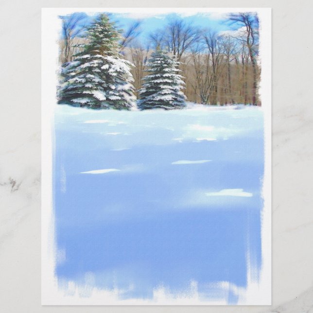Lámina Cabezal de agua de invierno (Anverso)