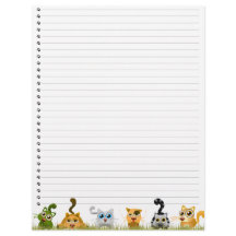 Cabezal de letras en cola de gatos