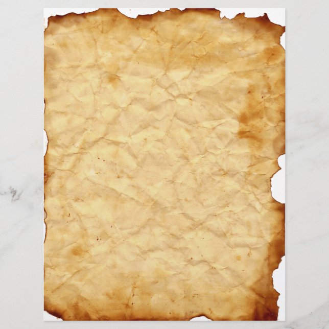 Lámina Cabezal De Letras Vintado De Mayor Edad (Anverso)