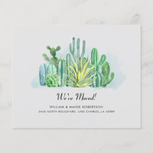 Lámina Cacti de presupuesto moderno Weve Invitación móvil