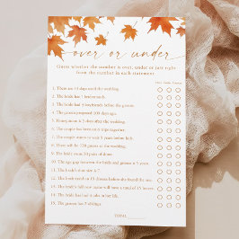 Lámina Caer en la ducha de novia durante el juego