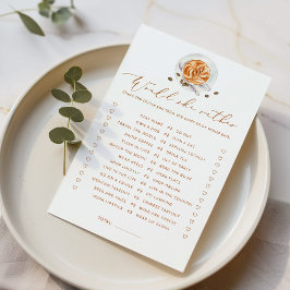 Lámina Café Prefiere un juego de ducha de novia