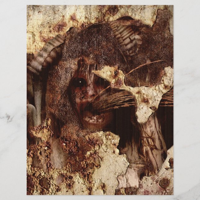 Lámina Caída atrapada dentro (Anverso)