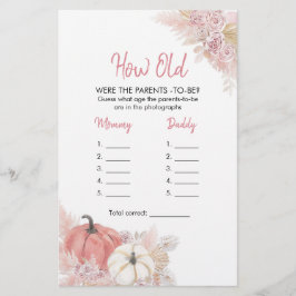 Lámina Caída bohemia en la Calabaza Cómo padres viejos