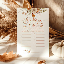 Lámina Caída Cuántos años tenía la novia para jugar