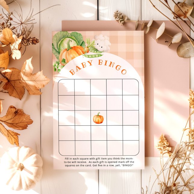 Lámina Caída de Halloween: juego de bingo para bebés (Subido por el creador)