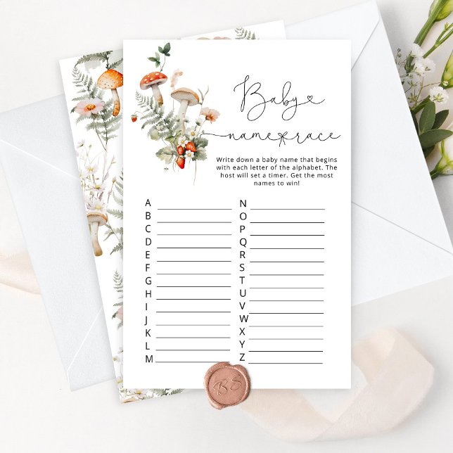 Lámina Caída hongos bebé raza juego de ducha bebé (Subido por el creador)