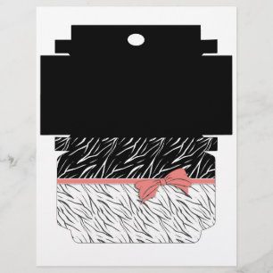 Lámina Caja de regalo, DIY, patrón, disposición, corte, p