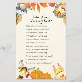 Lámina Calabaza de animales rusos que conoce a mi mamá me