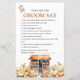 Lámina Calabaza de otoño está fuera del mercado lo que di