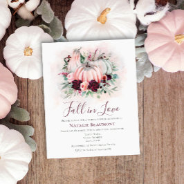 Lámina Calabaza Presupuestaria Cae En El Amor Ducha De No