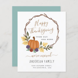 Lámina Calabaza Presupuestaria Wreath Nueva Invitación Ho