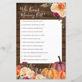 Lámina Calabaza Rustica de Madera que conoce a mi mejor p