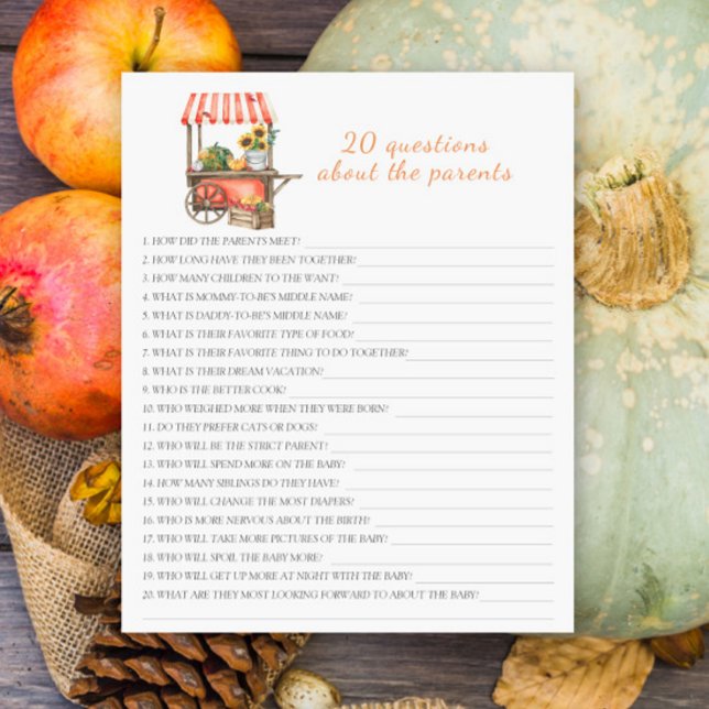 Lámina Calabazas - 20 preguntas sobre los padres (Subido por el creador)