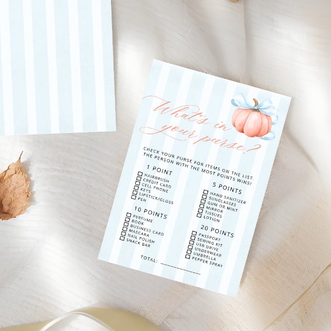 Lámina Calabazas en el juego de Baby Shower de tu cartera (Subido por el creador)