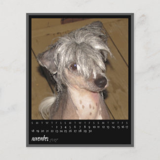 Lámina calendario de noviembre de 2012