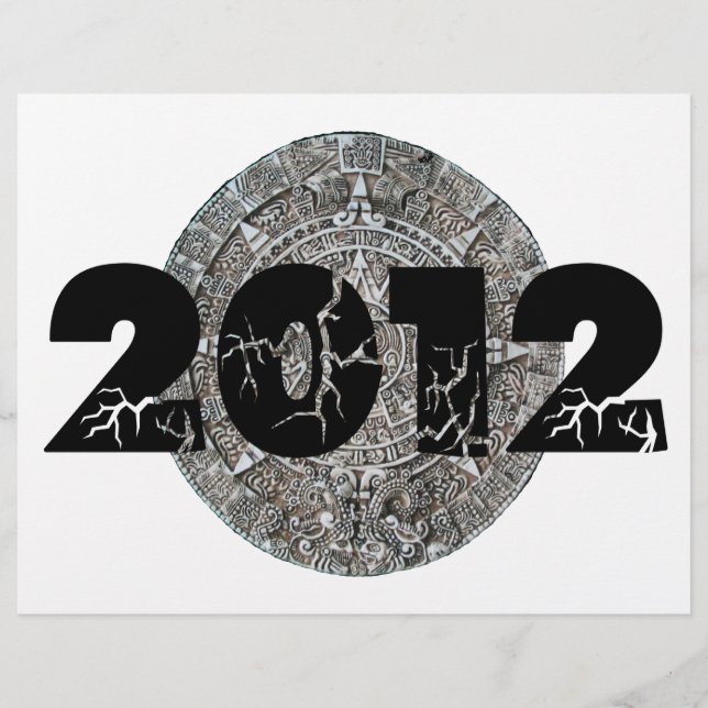 Lámina Calendario Maya 2012 (Anverso)